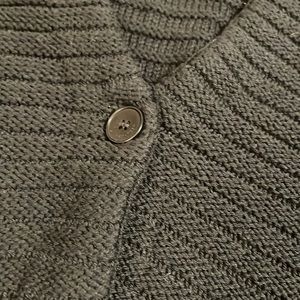Oak and Fort black cardigan size medium